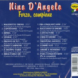 Nino D'Angelo - Forza Campione